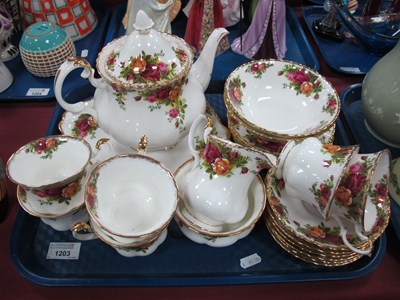 Lot 1203 - Royal Albert 'Old Country Roses' Table China,...