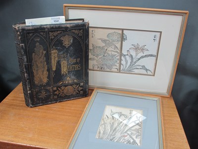 Lot 1331 - Foxe's Book of Martyrs. Japanese hydrangea and...