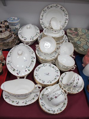 Lot 1162 - Minton Bone China 'Dryden' Dinner and Tea...