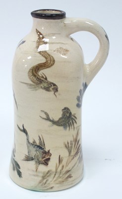 Lot 1086 - A Martin Brothers Pottery Jug, of shaped...