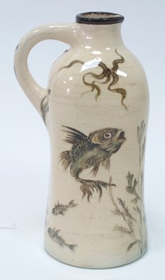 Lot 1086 - A Martin Brothers Pottery Jug, of shaped...