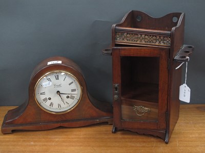 Lot 1412 - Early XX Century Smokers Cabinet, with folding...