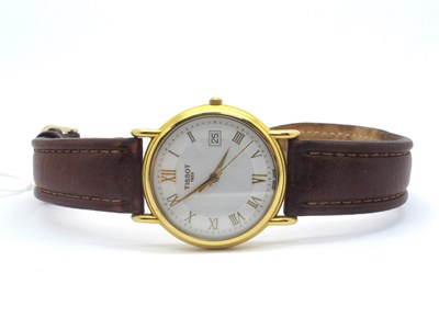 Lot 241 - Tissot; A Modern Gent's Wristwatch, the signed...