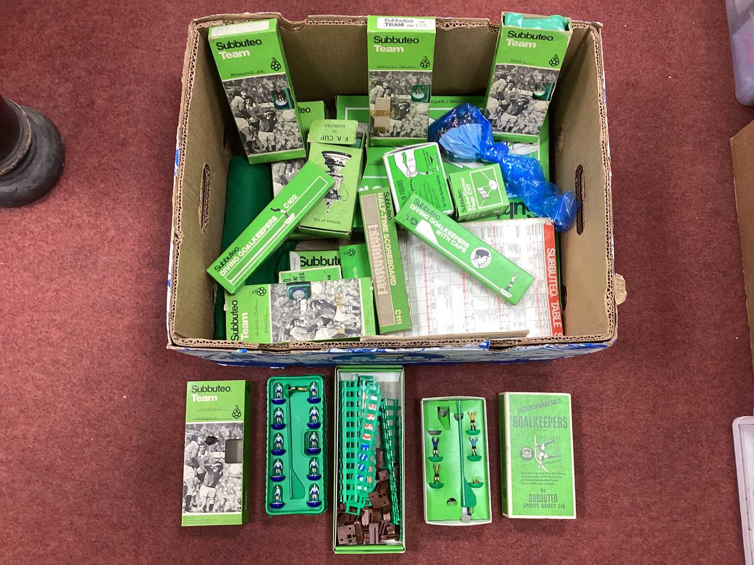 Lot 321 - A Quantity Of Subbuteo Teams and Accessories...