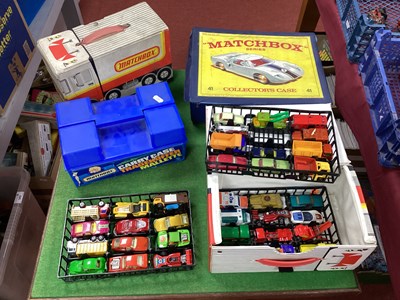 Lot 319 - Four Matchbox Collector's Carry Cases together...
