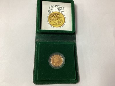 Lot 454 - Royal Mint 1980 Queen Elizabeth II Gold Proof...
