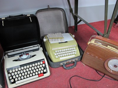 Lot 1129 - Bush Radio. Brother De Luxe 850 TR and Petite...