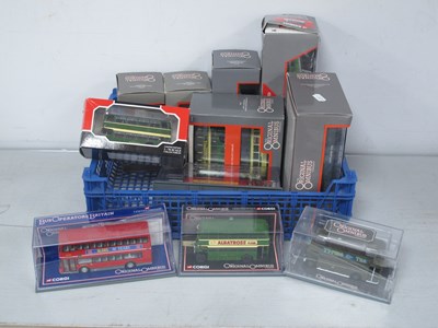 Lot 514 - Fourteen 1:76th Scale Diecast Model Buses by...