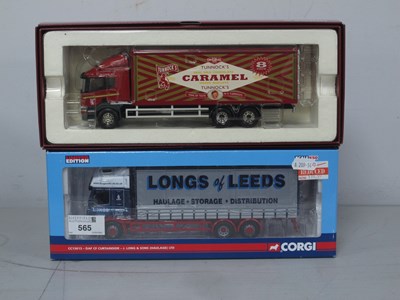 Lot 565 - Two 1:50th Scale Diecast Model Commercial...