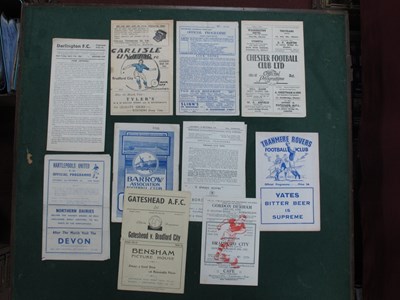 Lot 797 - 1951-2 Bradford City Away Programmes, at...