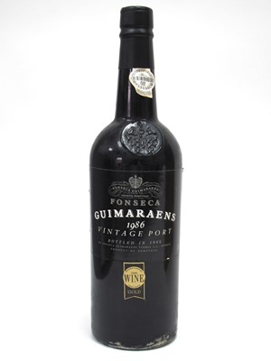 Lot 1431 - Port - Fonseca Guimaraens 1986 Vintage Port,...