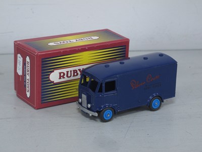 Lot 573 - A Ruby Toys Albion Van 41 White Metal Model,...