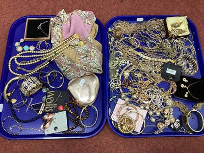 Lot 61 - An Assortment of Gilt Tone Jewellery, to...