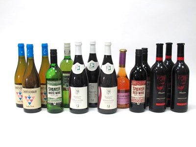 Lot 1399 - Wines - A Mixed Assortment of Red and White...