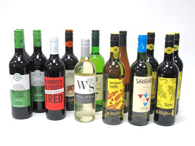 Lot 1401 - Wines - A Mixed Assortment of Red and White...