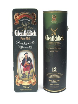 Lot 1417 - Whisky - Glenfiddich Pure Malt Scotch Whisky...