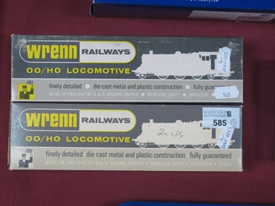 Lot 585 - Two Wrenn "OO" Gauge/4mm Ref No. W2230 Class...