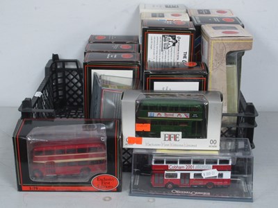 Lot 439 - Fourteen 1:76th Scale Diecast Model Buses by...