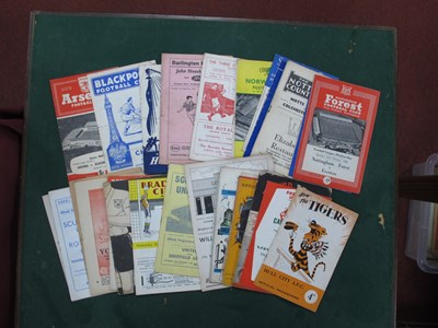 Lot 384 - 1950s League Club Programmes (x 12). Twenty...