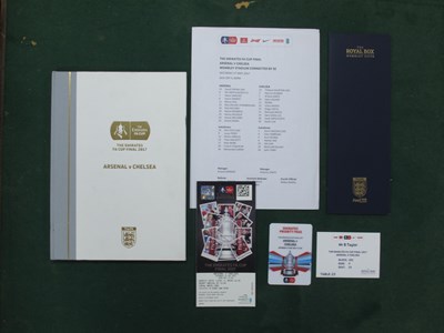 Lot 399 - 2017 F.A Cup Final, limited edition hardback...