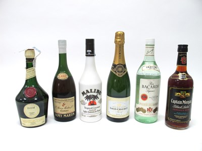 Lot 1389 - Spirits - A Mixed Assortment, including D.O.M....