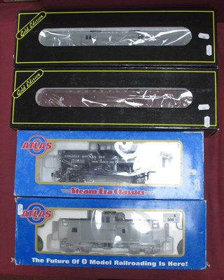 Lot 504 - Four 'O' Gauge/7mm Boxed Items of U.S.A...