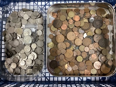 Lot 308 - Large Collection Of GB And World Coinage,...