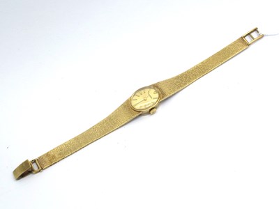 Lot 252 - Tudor; A 9ct Gold Cased Ladies Wristwatch, the...