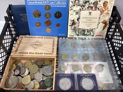 Lot 303 - Collection Of GB And World Coins, including a...
