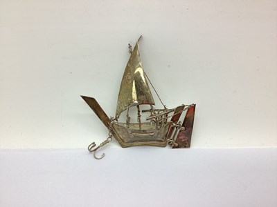 Lot 114 - A Novelty Model of a Ship at Sail, with...