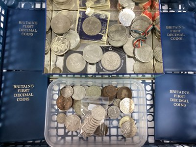 Lot 327 - Collection Of GB And World Coinage, including...