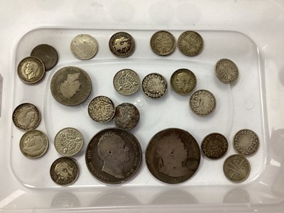 Lot 366 - GB Pre 1947 and XIX Century Silver Coins,...