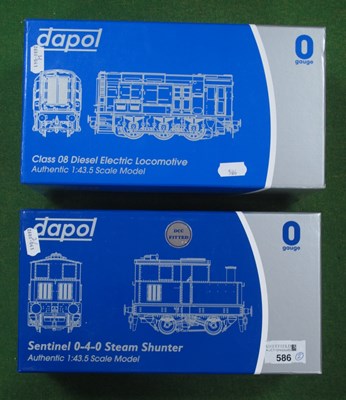 Lot 586 - Two Dapol 'O' Gauge/7mm Boxed Locomotives,...