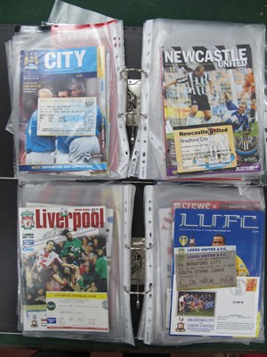 Lot 825 - Bradford City Away Programmes From Their Two...