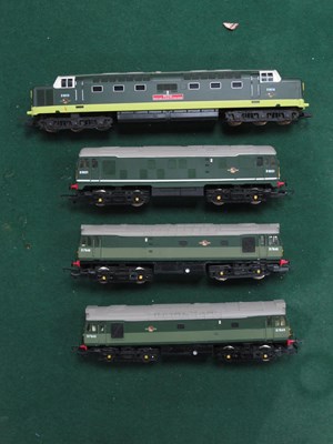 Lot 489 - Four "OO" Gauge/4mm Unboxed Diesel Locomotives,...