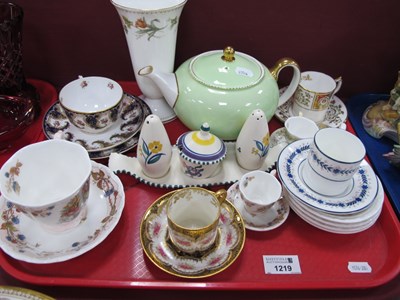 Lot 1219 - Royal Doulton Minature Cup, Saucers,Spring...