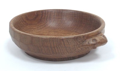 Lot 1286 - A Robert Thompson 'Mouseman' Oak Bowl, of...