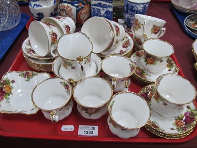 Lot 1243 - Royal Albert 'Old Country Roses' Teaware, of...