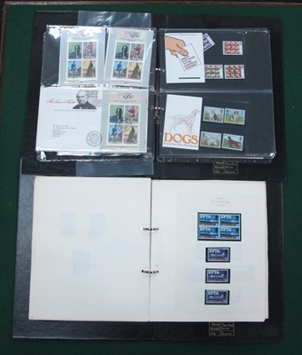 Lot 521 - Stamps; Two albums containing stamps and first-...