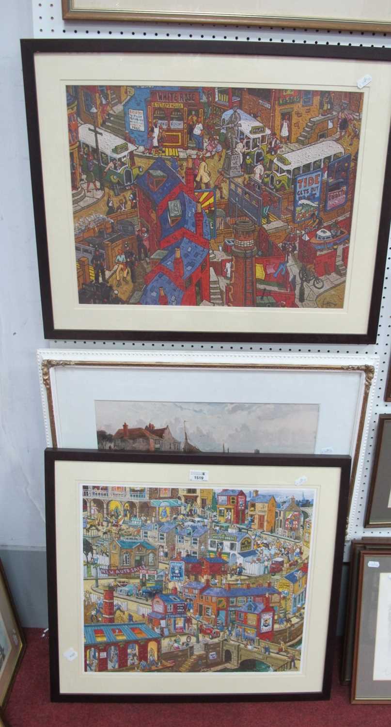 Lot 1519 - Joe Scarborough Coloured Prints, Sheffield...