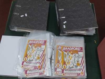 Lot 771 - Bradford City Home Programmes 1979-80 to 85-6,...