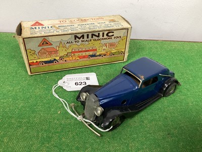 Lot 623 - A Post War Tinplate Clockwork Minic Vauxhall...