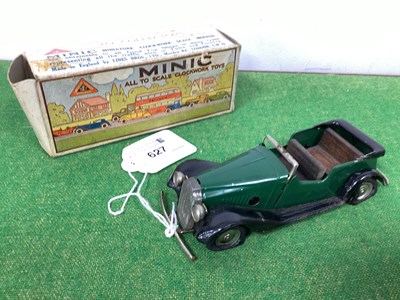 Lot 627 - A Post War Tinplate Clockwork Minic Vauxhall...