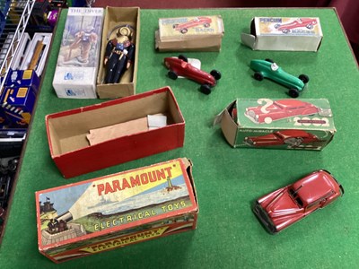 Lot 395 - Two Penguin Plastic Racers, a French...