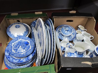 Lot 1059 - Collection of Blue and White Ceramics, to...