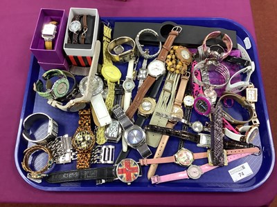 Lot 74 - An Assortment of Ladies Wristwatches, to...