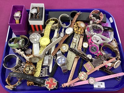 Lot 90 - An Assortment of Ladies Wristwatches, to...
