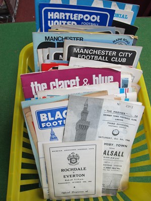 Lot 479 - Northern Club Programmes, 61-2 Rochdale v....