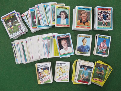 Lot 696 - Topps Football Cards, mid-1970s and less...