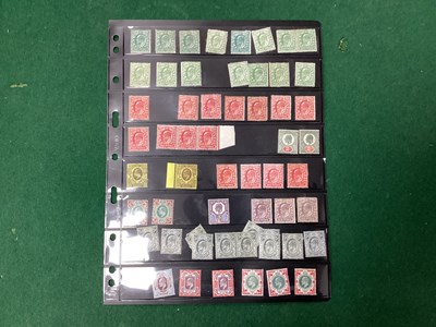 Lot 634 - A Range of King Edward 7th mounted mint stamps...